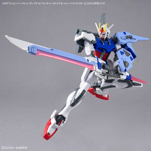 HG 1/144 Option Parts Set Gunpla 02 (Launcher Striker & Sword Striker)