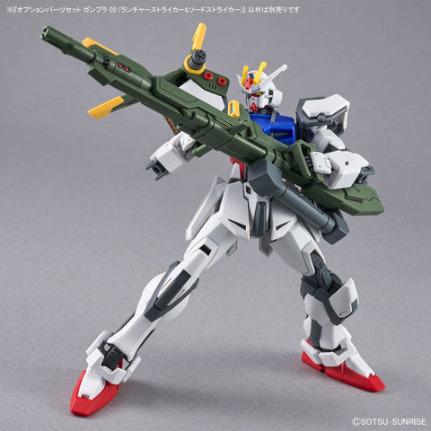 HG 1/144 Option Parts Set Gunpla 02 (Launcher Striker & Sword Striker)