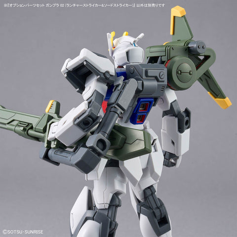 HG 1/144 Option Parts Set Gunpla 02 (Launcher Striker & Sword Striker)