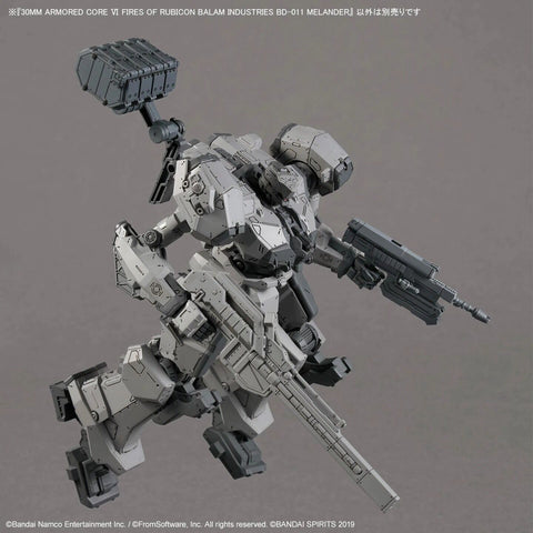 Bandai 30MM : Armored Core VI Fires Of Rubicon Balam Industries BD-011 Melander