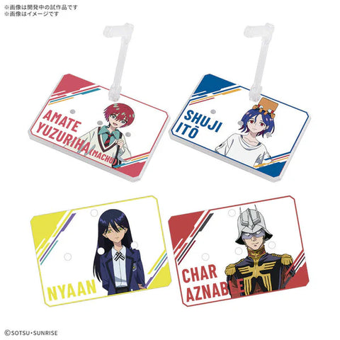 Bandai Action Base 7 Clear Color ( Mobile Suit Gundam Gquuuuuux Sticker Set )