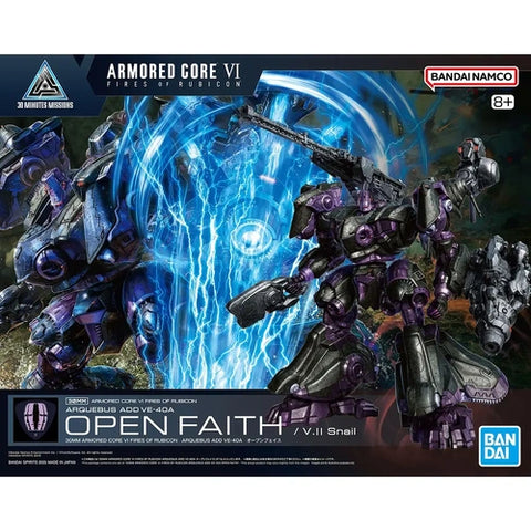Bandai 30MM : Armored Core VI F.O.R Arquebus ADD VE-40A [ Open Faith / V.II Snail ]