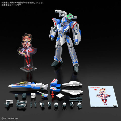 Bandai HG 1/100 VF-31J Siegfried ( Hayate Immelmann Use ) Deluxe Set