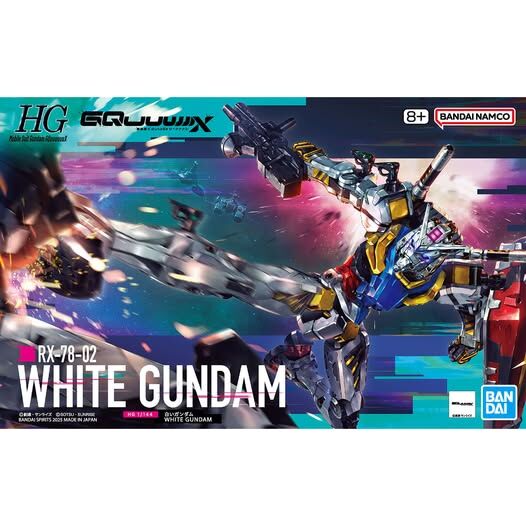 Bandai HG 1/144 : RX-78-02 White Gundam (GQ )