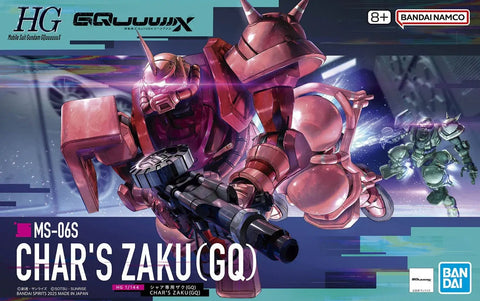 Bandai HG 1/144 : MS-06S Char's Zaku ( GQ )
