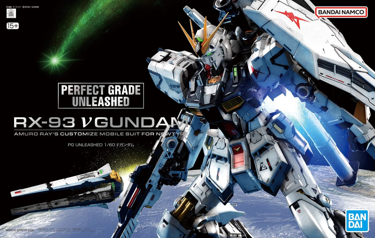 Bandai PG 1/60 : RX-93 Nu Gundam Unleased