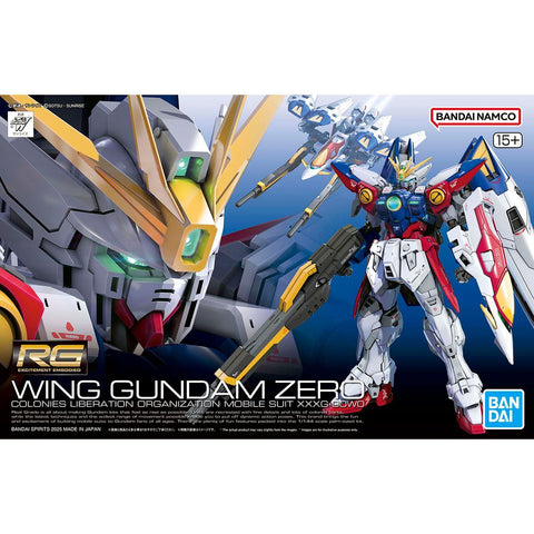 Bandai RG 1/144 : XXXG-00W0 Wing Gundam Zero