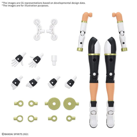 Bandai 30MS : OP-26 Option Parts Set 26 ( Climb Unit ) [ Color C ]