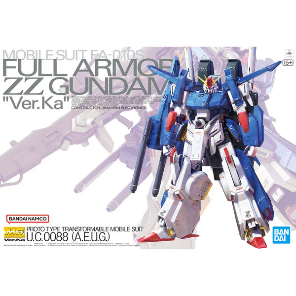Bandai MG 1/00 : Full Armor ZZ Gundam Ver.Ka