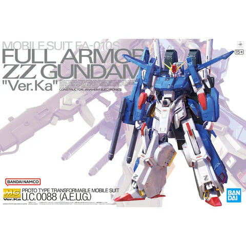 Bandai MG 1/00 : Full Armor ZZ Gundam Ver.Ka