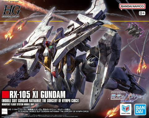 Bandai HG 1/144 : RX-105 XI Gundam ( MS Gundam Hathaway The Sorcery Of Nymph Circe Minovsky Flight System MS )