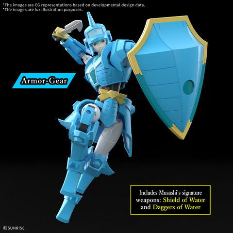Bandai 30MF : Yoroi-Shinden Samurai Troopers Musashi Of The Water