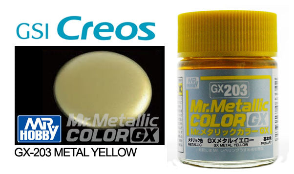 MR. METALLIC Color GX Metal Yellow GX203