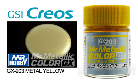 MR. METALLIC Color GX Metal Yellow GX203