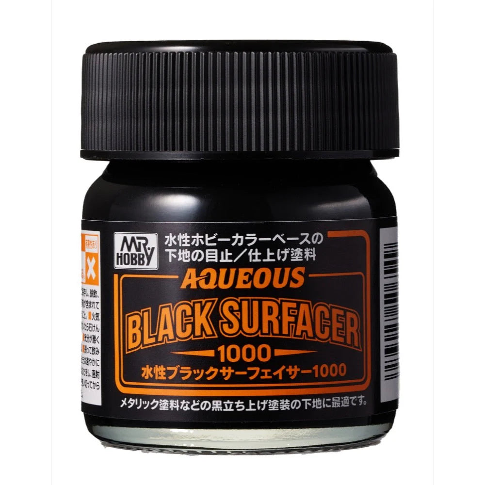 MR. FINISHING Aqueous Surfacer 1000 Black HSF03