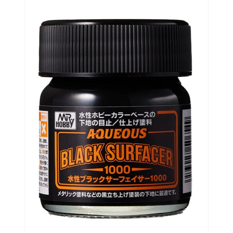 MR. FINISHING Aqueous Surfacer 1000 Black HSF03