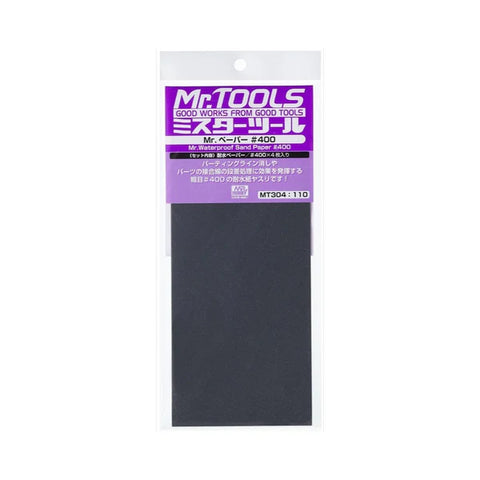 MR HOBBY MT304:110 Mr Waterproof Sand Paper #400