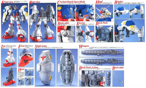 Bandai MG 1/100 : RX-78GP02A Gundam GP02A