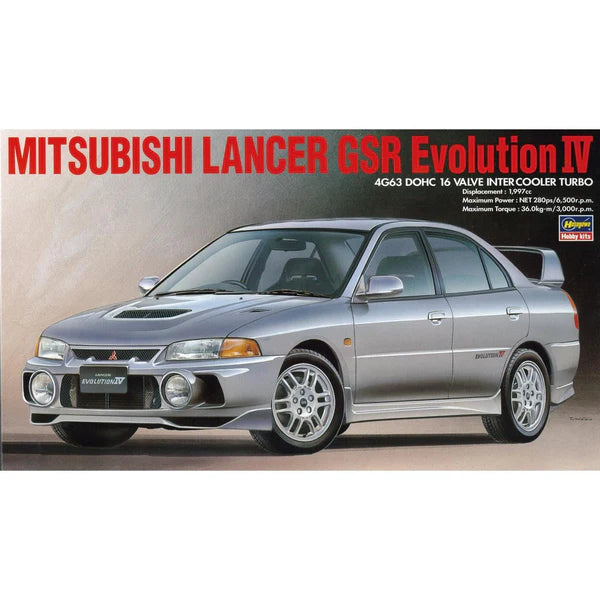 1/24 Mitsubishi Lancer GSR Evolution IV (Hasegawa)