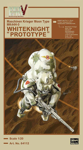 Ma.K Mashinen Krieger : Moon Type MK44H-0 Whiteknight "Prototype"