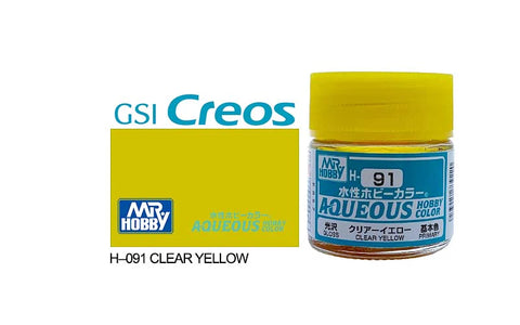 MR. HOBBY Aqueous Hobby Color Clear Yellow H-091