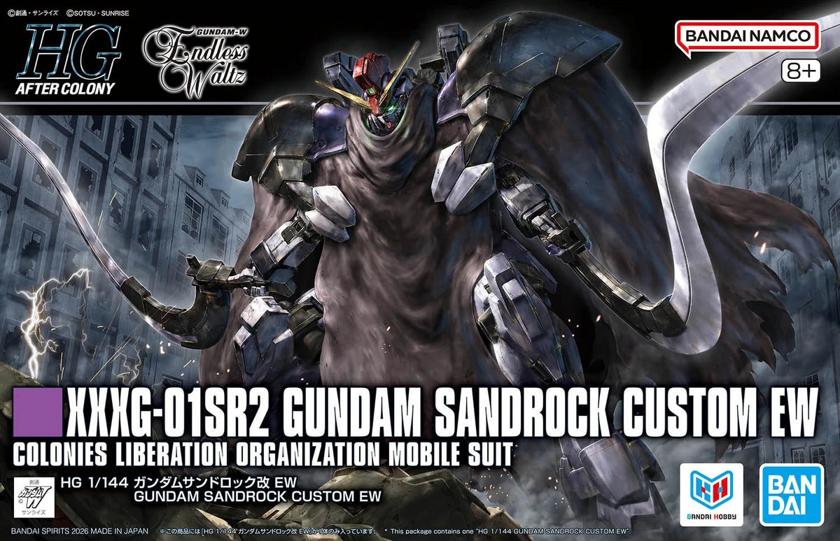 Bandai HG 1/144 : XXXG-01SR2 Gundam Sandrock Custom EW