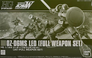 HG 1/144 OZ-06MS Leo (Full Weapon Set) P-Bandai