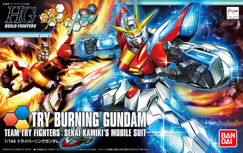 Bandai HG 1/144 : Try Burning Gundam [ Team Try Fighters : Sekai Kamiki's MS ]