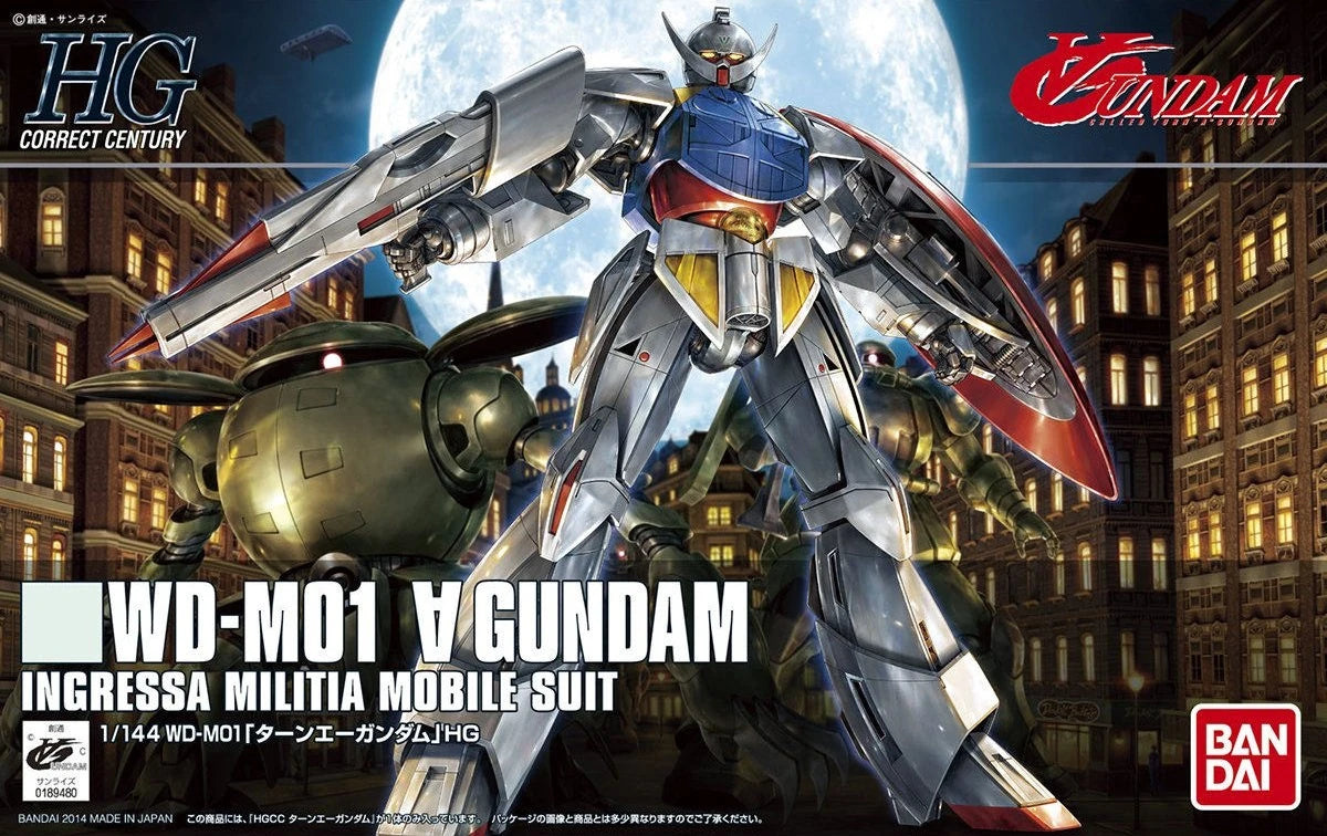 Bandai HG 1/144 WD-M01 Turn A Gundam