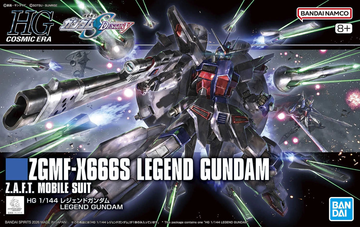 Bandai HG 1/144 : ZGMF-X666S Legend Gundam ( Preoder )