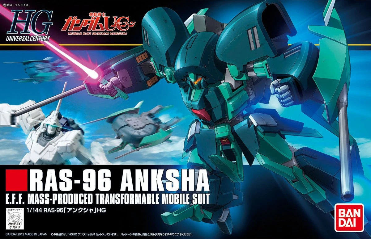 Bandai HG 1/144 RAS-96 Anksha