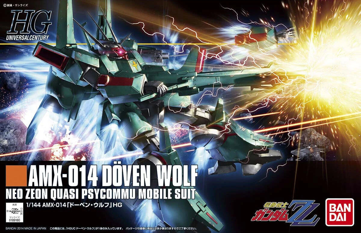 Bandai HG 1/144 AMX-014 Doven Wolf