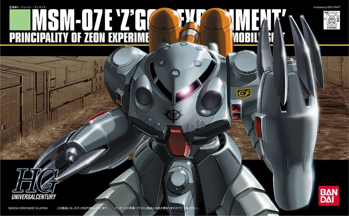 Bandai HG 1/144 : MSM-07E Z'Gok Experiment