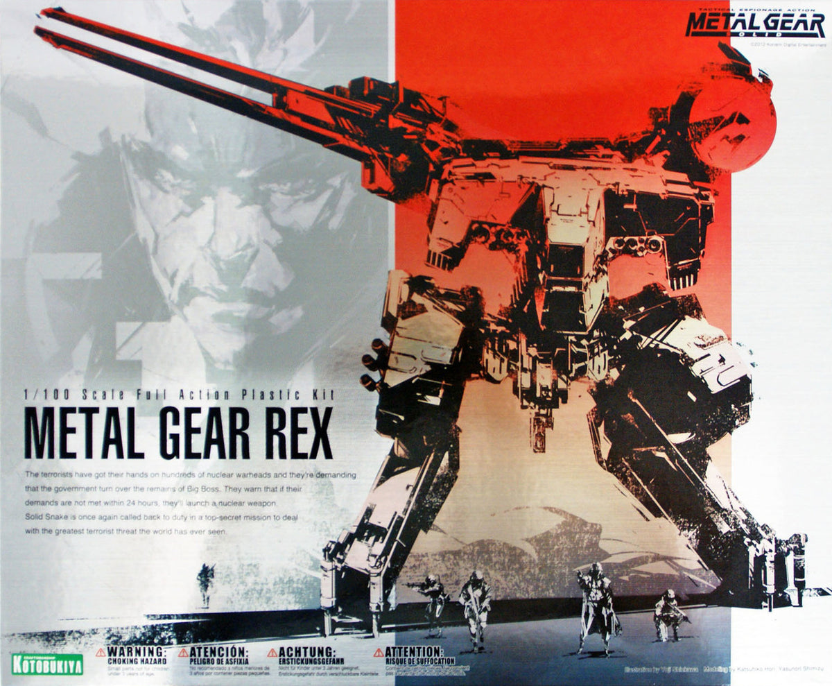 Kotobukiya 1/100 Metal Gear Solid : Metal Gear Rex