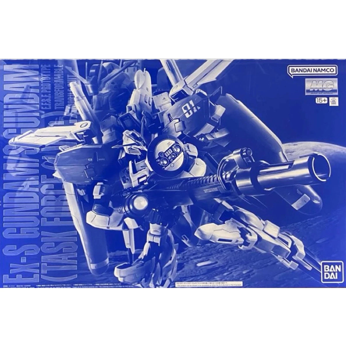 P-Bandai MG 1/100 Ex-S Gundam / S Gundam ( Task Force Alpha Ver )