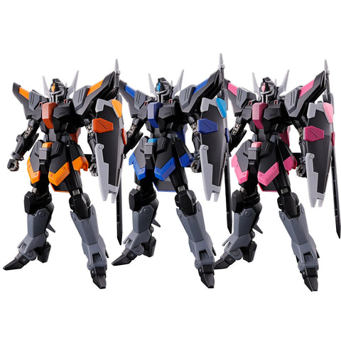 Cosmic Era : HG 1/144 Black Knight Squad Rud-ro. A Redelard Custom & Daniel Custom & Liu Custom Set