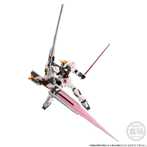 Bandai G-Frame FA Nu Gundam ( Long Range Fin Funnel & Hyper Mega Bazooka Laucher ) W/O Gum