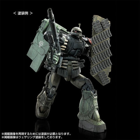 P-Bandai HG 1/144 : MS-06F Zaku II F Type LeSean & Zaku II (Unidentified Type) LeSean (RFV)
