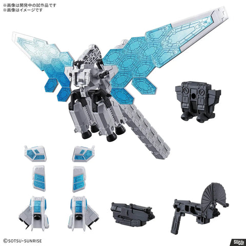 HG 1/144 RX-78F00/E Gundam EX-001 G.L.R.S.S Feather Unit Chemical Recycle Ver.