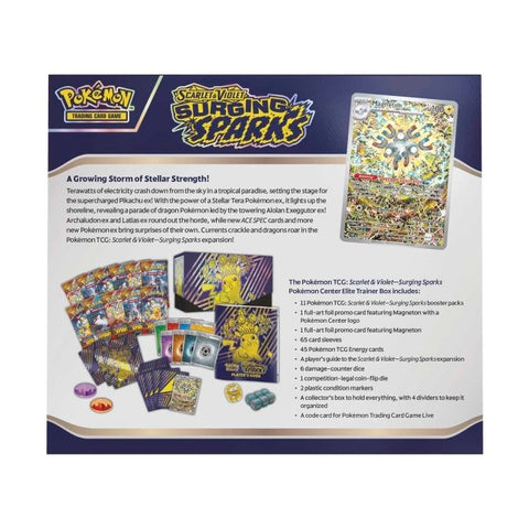 Pokemon TCG : Scarlet & Violet Surging Sparks Elite Trainer Box