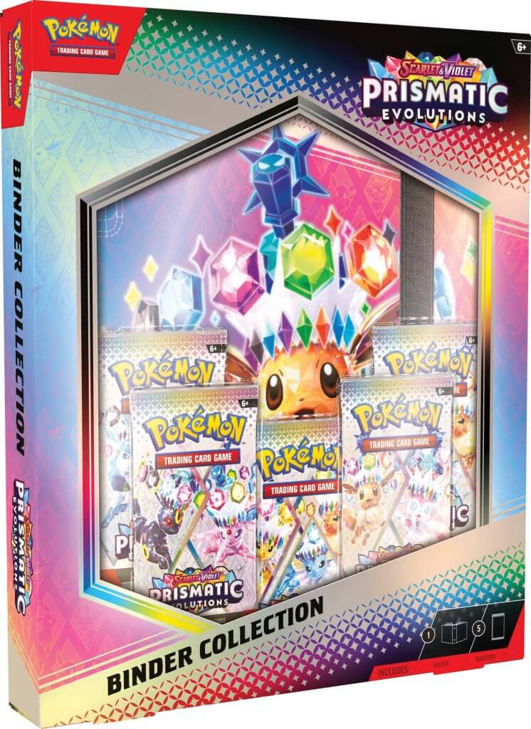 Pokemon TCG : Prismatic Evolutions Binder Collection