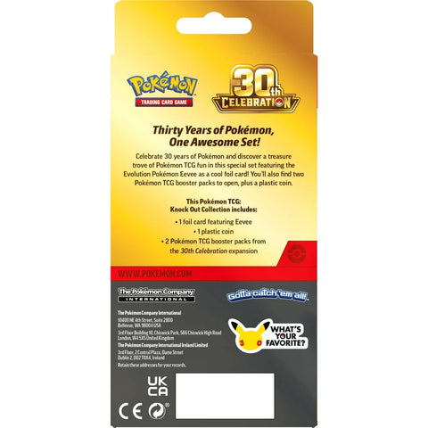 Pokemon TCG : 30th Celebration Knock Out Collection