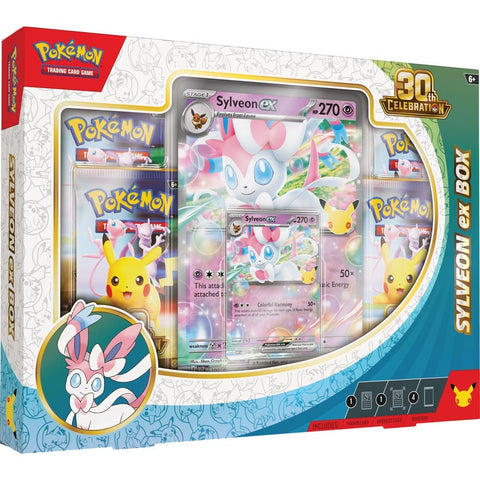 Pokemon TCG : 30th Celebration Sylveon ex Box