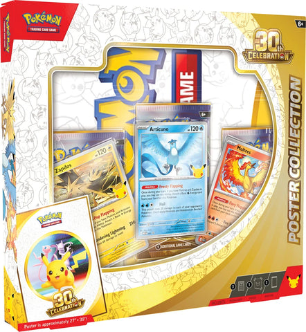 Pokemon TCG : 30th Celebration Poster Collection