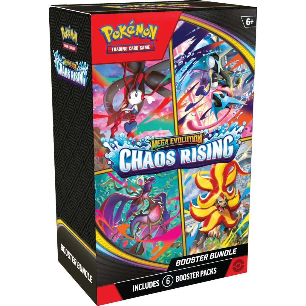 Pokemon TCG : Mega Evolutions 4 Chaos Rising Booster Bundle