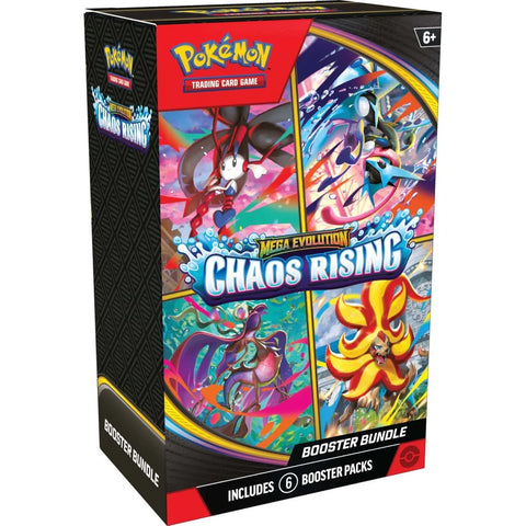 Pokemon TCG : Mega Evolutions 4 Chaos Rising Booster Bundle