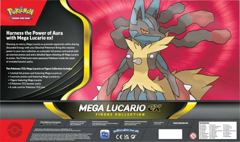 Pokemon TCG : Mega Lucario ex Figure Collection