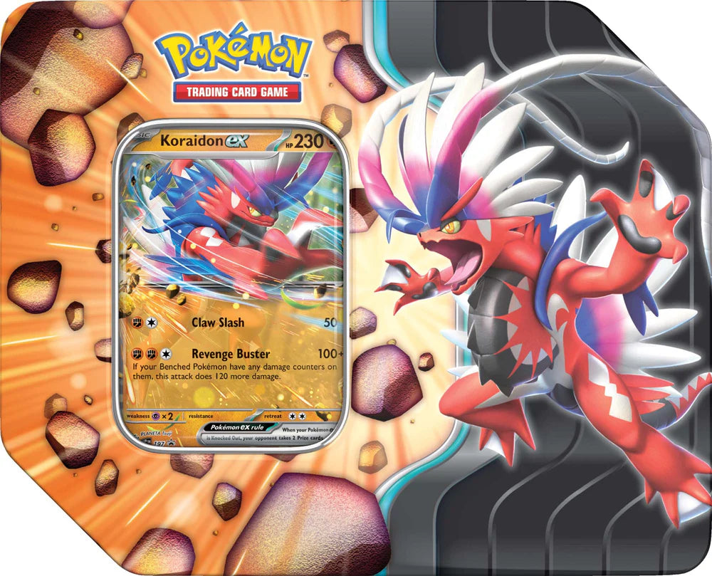 Pokemon TCG : Slashing Legends Tin Koraidon