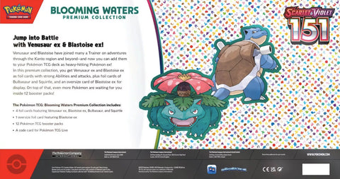 Pokemon TCG : Scarlet & Violet 151 Blooming Waters Premium Collection