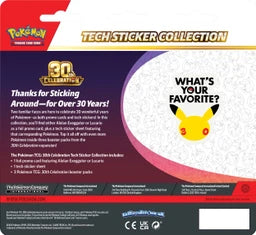 Pokemon TCG : 30th Celebration Tech Sticker Collection [ Lucario ]